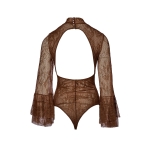 Choco Lace Bodysuit - Image 2