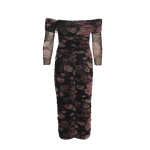 Blaire Off Shoulder Midi Dress - Image 2