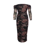 Blaire Off Shoulder Midi Dress