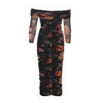 Kate Off Shoulder Midi Dress - Image 2