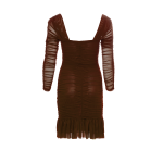 Choco Mini Mesh Dress - Image 2