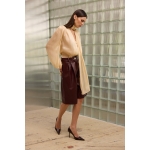 Bianca Shirt With Scarf | Beige - Image 4