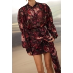 Nora Mini Skirt With Tie - Image 4