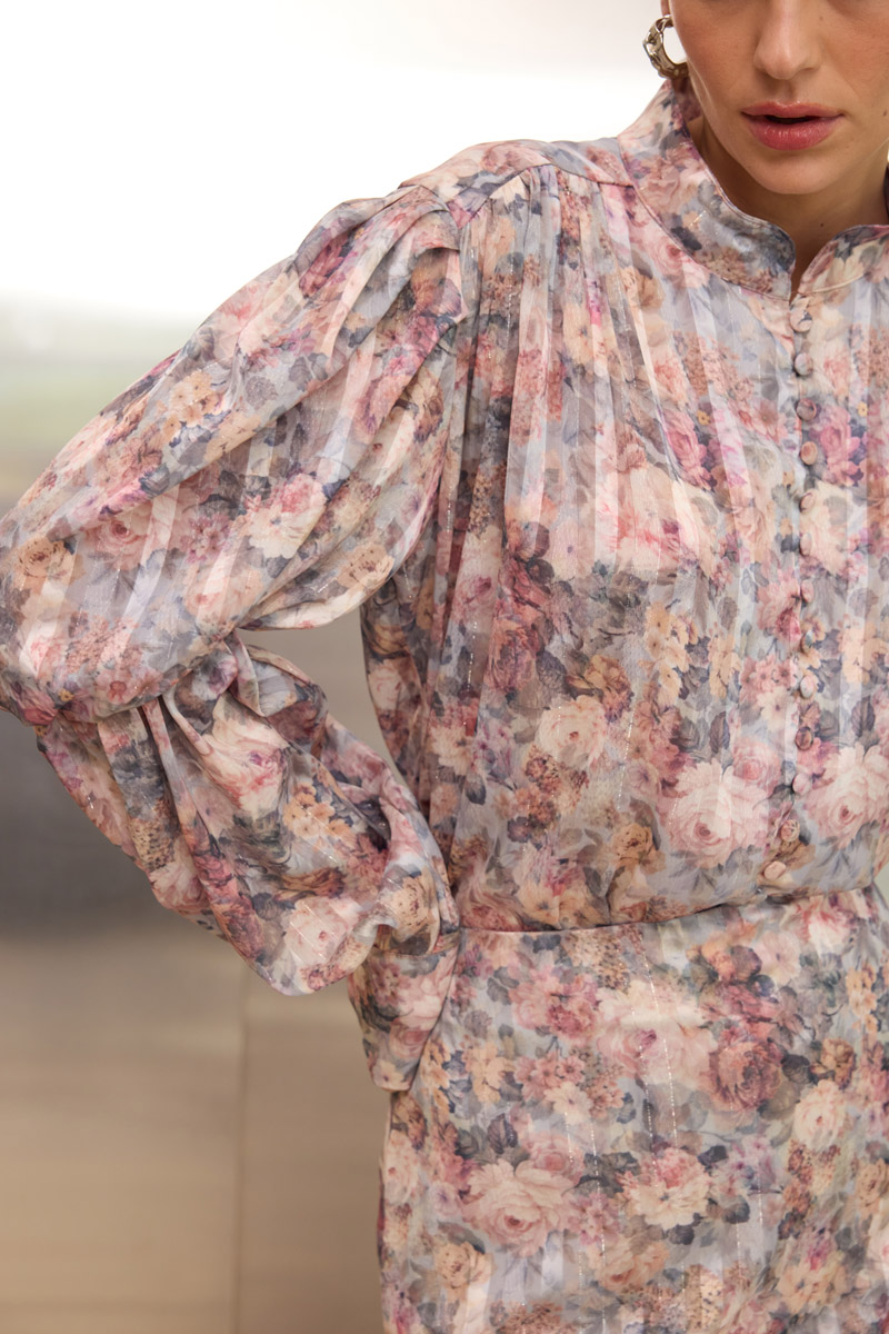 Untitled Capture39632 Elodie High Neck Shirt - Image 1