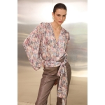 Elodie Shirt With Scarf - Image 3